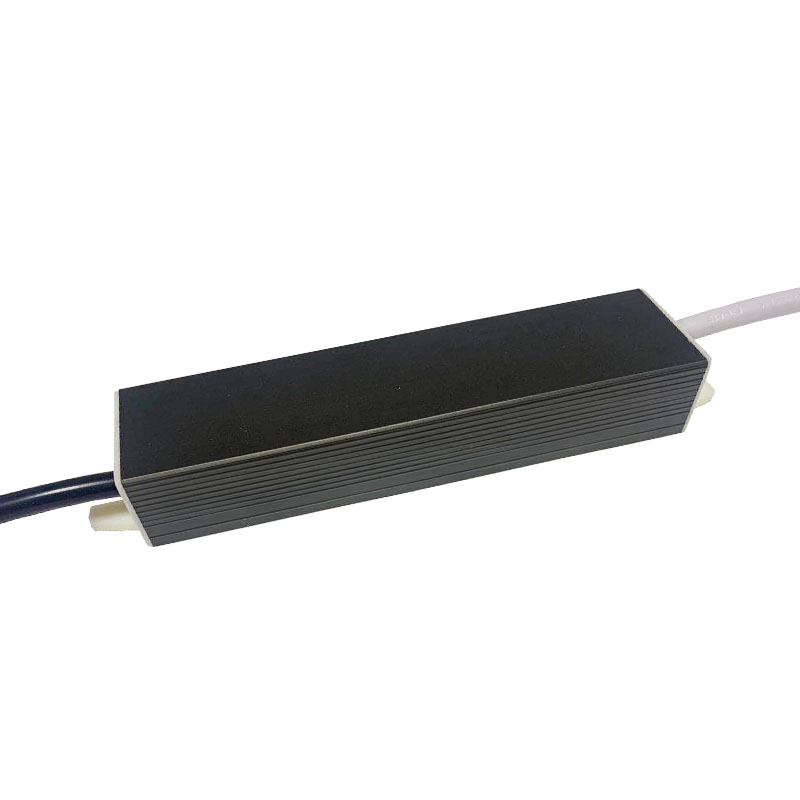 8W - 12 v 그레이 블랙 케이스 LED 스마트 가구 알루미늄 껍질 방수 세척 기 전원
